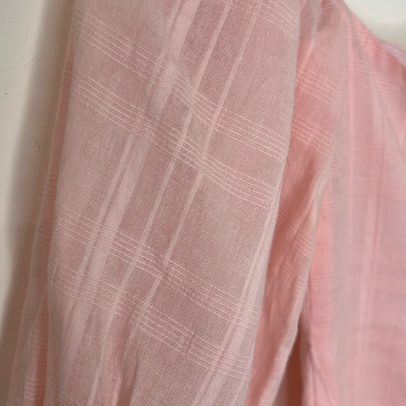 NWT RUMER THE LABEL Chloe Mini Light Pink 100% Linen Dress Size Small - Picture 13 of 15